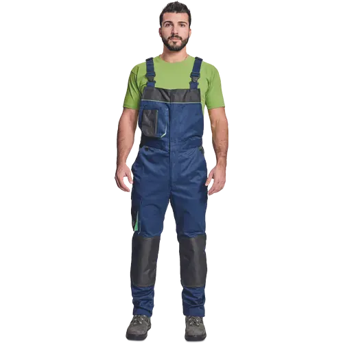 Pantaloni salopeta cu pieptar Cerva CREMORNE, 60/40 bumbac, 230 gr/mp [3]