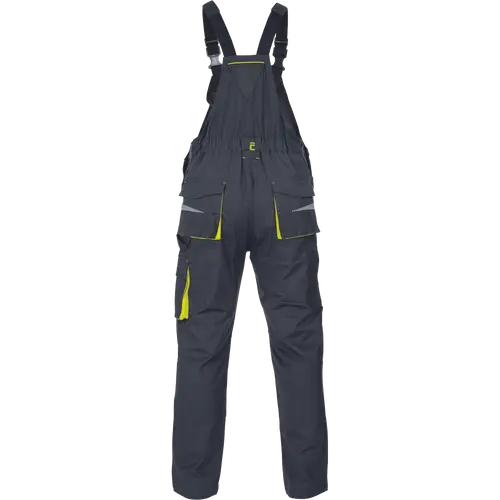 Pantaloni salopeta cu pieptar Cerva EMERTON STRETCH, 65% poliester, 32% bumbac, 3% spandex, 245 gr/mp [2]