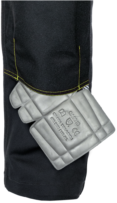 Pantaloni salopeta cu pieptar Cerva EMERTON STRETCH, 65% poliester, 32% bumbac, 3% spandex, 245 gr/mp [3]