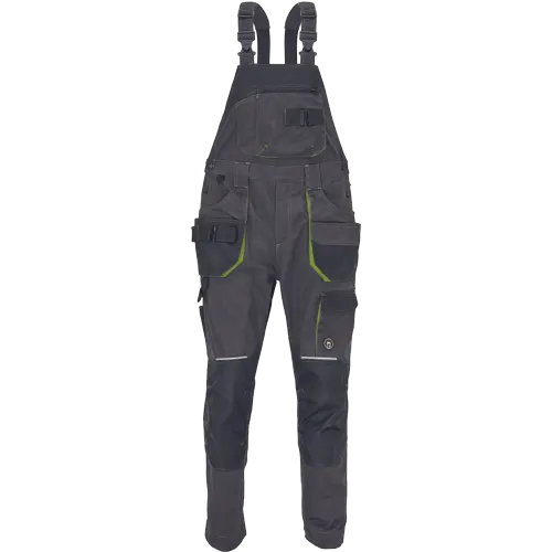Pantaloni salopeta cu pieptar Cerva GREENDALE, 65% poliester, 35% bumbac, 270 gr/mp [1]