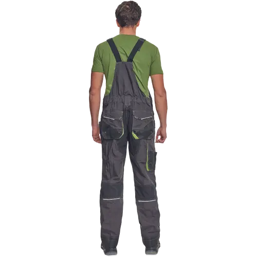Pantaloni salopeta cu pieptar Cerva GREENDALE, 65% poliester, 35% bumbac, 270 gr/mp [3]