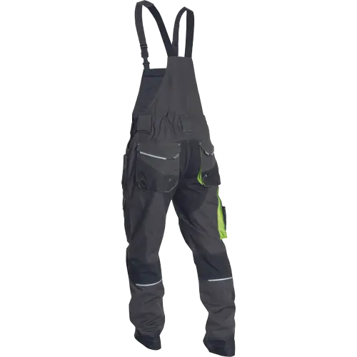 Pantaloni salopeta cu pieptar Cerva GREENDALE, 65% poliester, 35% bumbac, 270 gr/mp [5]