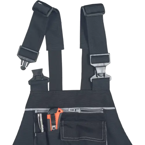 Pantaloni salopeta cu pieptar Cerva KNOXFIELD 275,  65% poliester, 35% bumbac, 275 gr/mp [3]