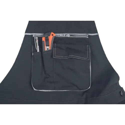 Pantaloni salopeta cu pieptar Cerva KNOXFIELD 275,  65% poliester, 35% bumbac, 275 gr/mp [2]