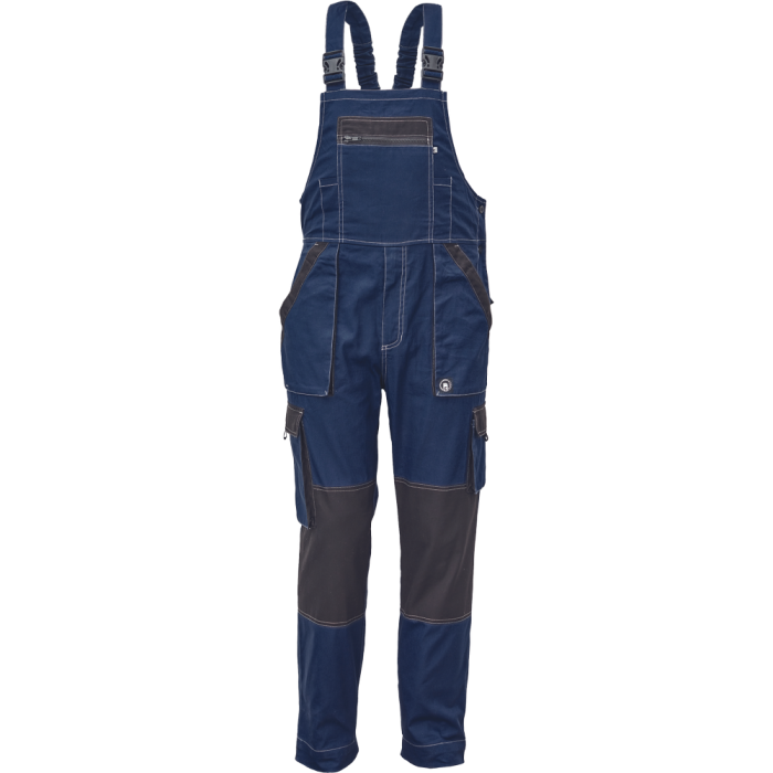 Pantaloni salopeta cu pieptar Cerva MAX SUMMER, 100% bumbac subtire, 200 gr/mp [3]