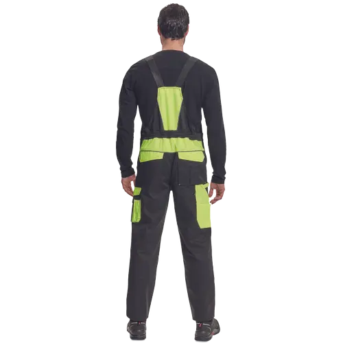 Pantaloni salopeta cu pieptar Cerva MAX VIVO, 65% poliester, 35% bumbac, 250 gr/mp [2]