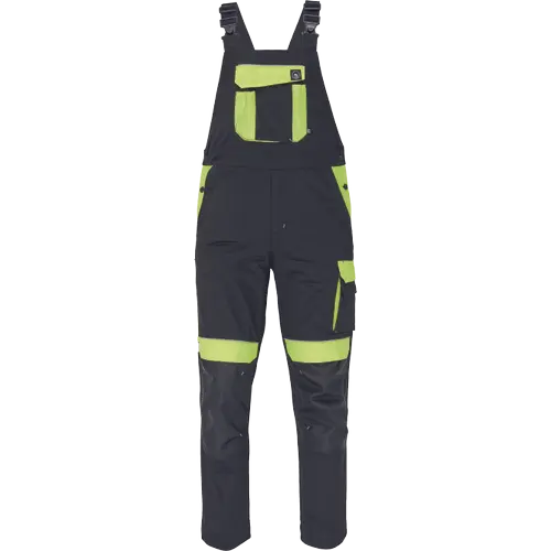 Pantaloni salopeta cu pieptar Cerva MAX VIVO, 65% poliester, 35% bumbac, 250 gr/mp [1]