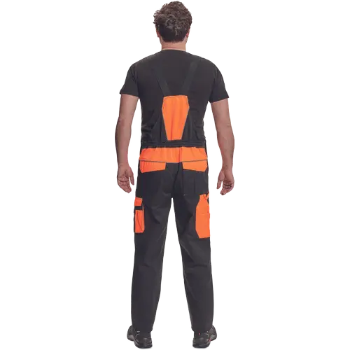Pantaloni salopeta cu pieptar Cerva MAX VIVO, 65% poliester, 35% bumbac, 250 gr/mp [3]