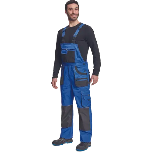 Pantaloni salopeta cu pieptar Fridrich HANS, 100% bumbac, 235 gr/mp [2]