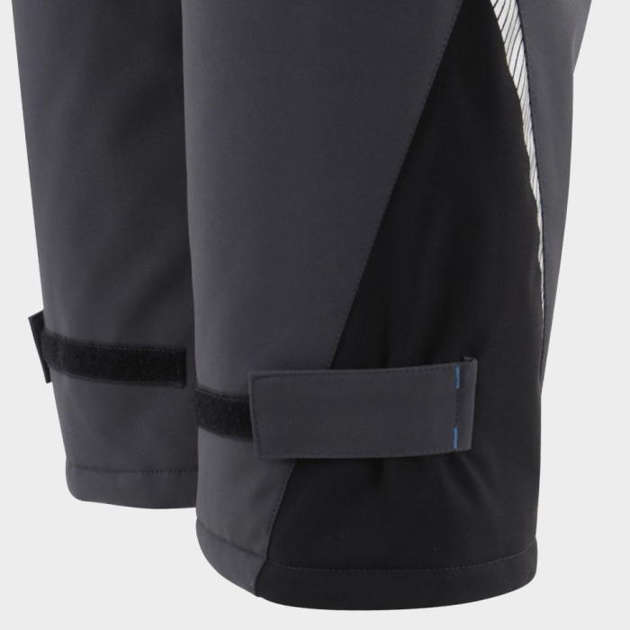 Pantaloni salopeta cu pieptar matlasata de iarna Stenso REVOLT SOFTSHELL WINTER, 100% poliester, 240 gr/mp [5]