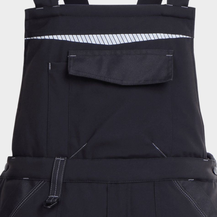 Pantaloni salopeta cu pieptar matlasata de iarna Stenso REVOLT SOFTSHELL WINTER, 100% poliester, 240 gr/mp [3]