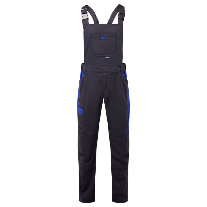 Pantaloni salopeta cu pieptar Portwest T746, 65% poliester, 33% bumbac, 2% elastan, 245 gr/mp-REAPROVIZIONARE 26.04 [1]