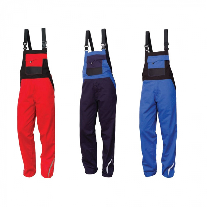 Pantaloni salopeta cu pieptar Renania COLORADO, 100% bumbac, 280gr/mp [3]