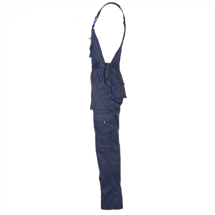 Pantaloni salopeta cu pieptar Renania FIJI, tercot 65/35, 235gr/mp [4]