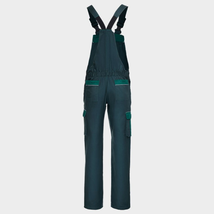 Pantaloni salopeta cu pieptar Stenso ASIMO, 100% bumbac, 240 gr/mp [2]