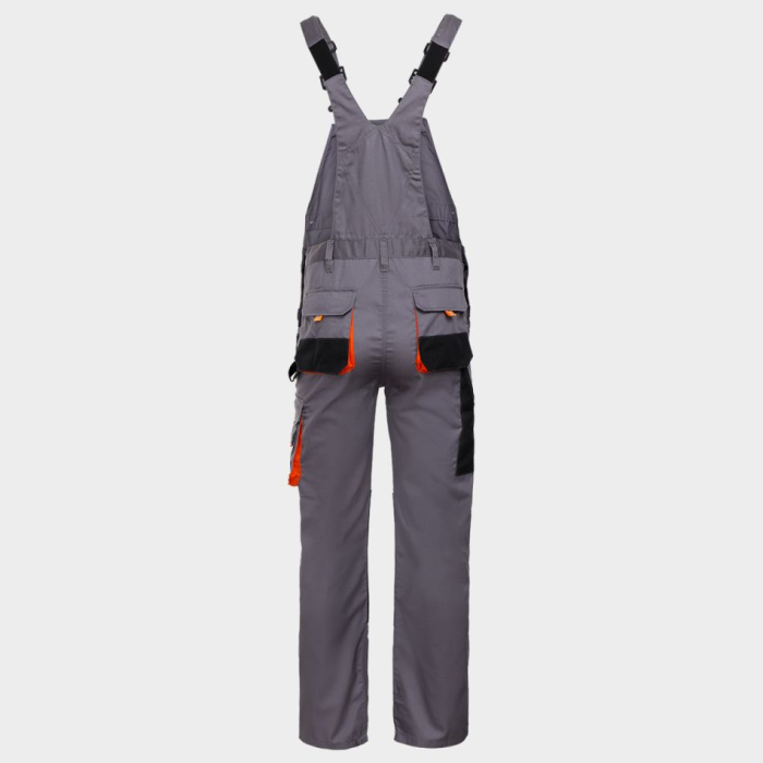 Pantaloni salopeta cu pieptar Stenso CARGO EM, 20% bumbac, 80% poliester, 235 gr/mp [2]
