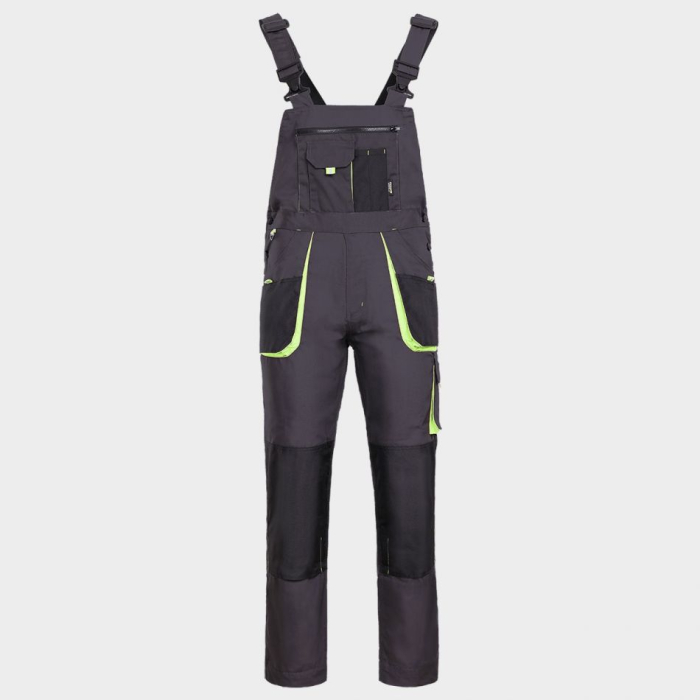 Pantaloni salopeta cu pieptar Stenso KASTOR, tercot 65/35, 260 gr/mp [1]