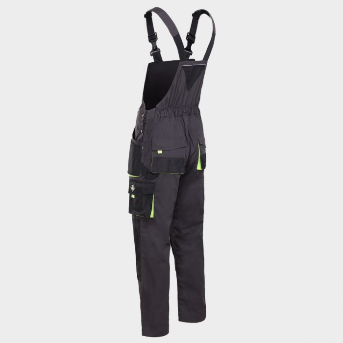 Pantaloni salopeta cu pieptar Stenso KASTOR, tercot 65/35, 260 gr/mp [2]