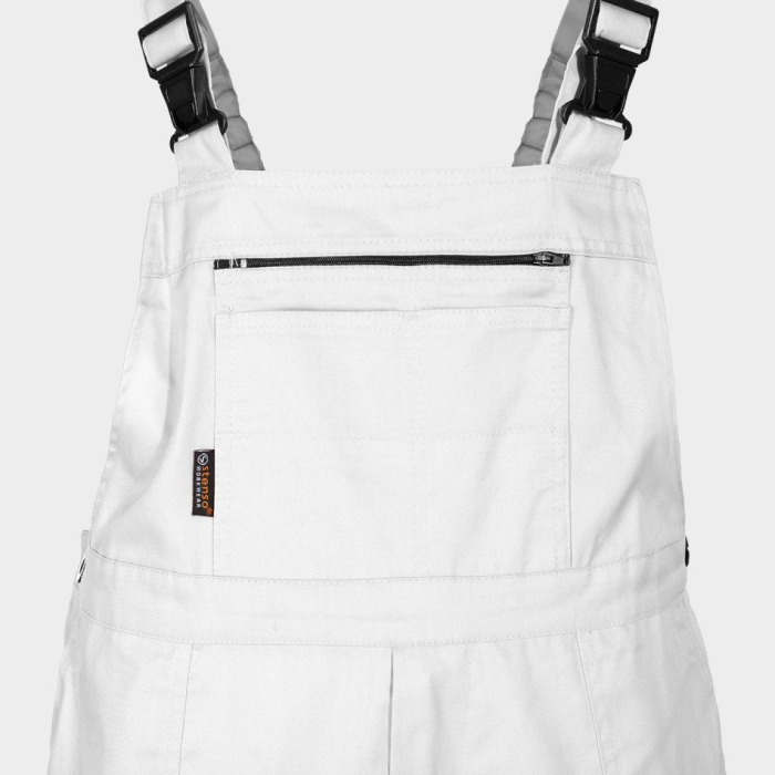 Pantaloni salopeta cu pieptar Stenso PLUTON T/C, 35% bumbac, 65% poliester, 195 gr/mp [6]