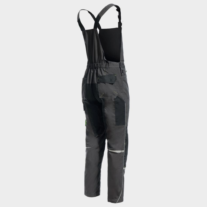 Pantaloni salopeta cu pieptar Stenso PRISMA, tercot 35/65, 270 gr/mp [2]