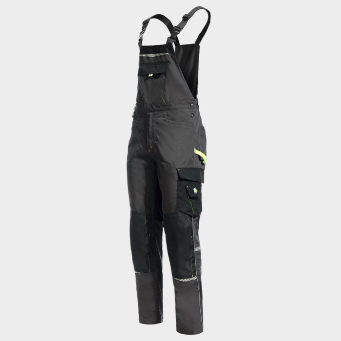 Pantaloni salopeta cu pieptar Stenso PRISMA, tercot 35/65, 270 gr/mp [3]