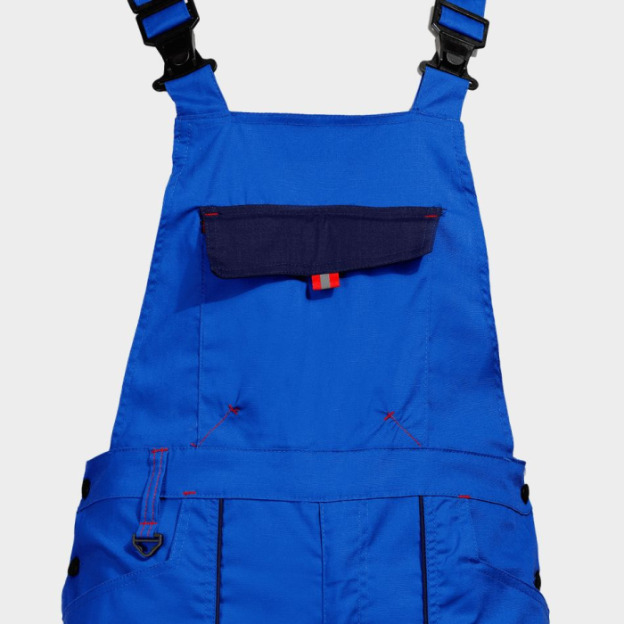 Pantaloni salopeta cu pieptar Stenso PRISMA LIGHT STRETCH, 63% poliester, 34% bumbac, 3% spandex, 190 gr/mp [5]