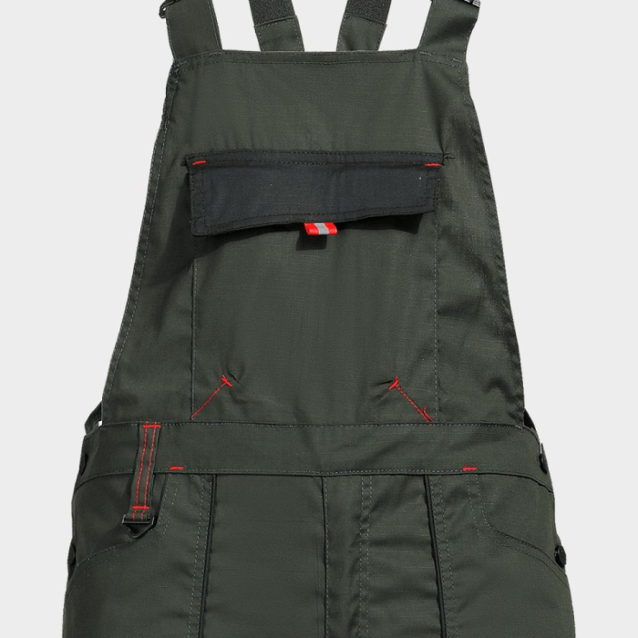 Pantaloni salopeta cu pieptar Stenso PRISMA LIGHT STRETCH, 63% poliester, 34% bumbac, 3% spandex, 190 gr/mp [2]