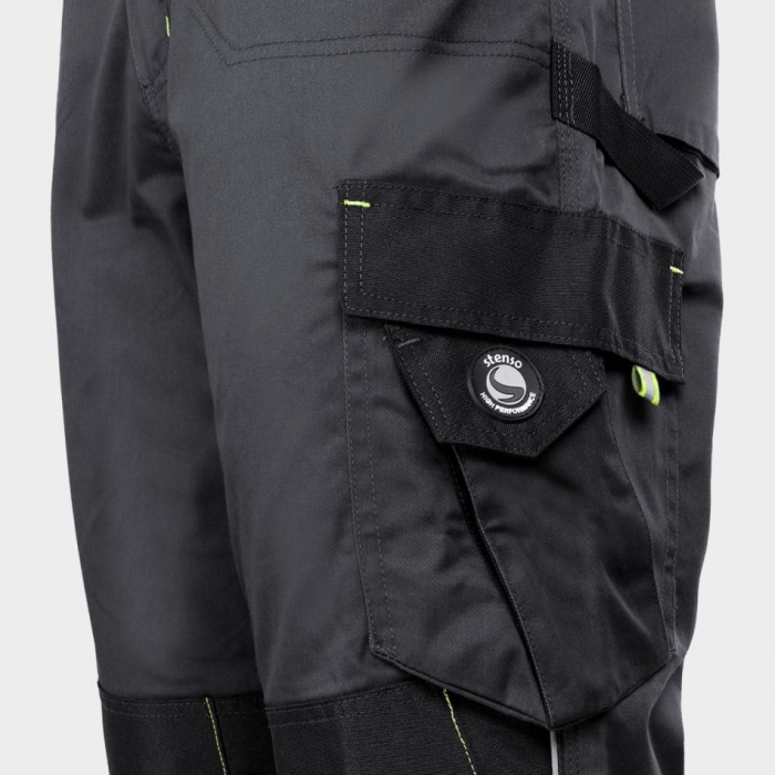 Pantaloni salopeta cu pieptar Stenso PRISMA SPANDEX, 62% bumbac, 35% poliester, 3% spandex, 270 gr/mp [2]