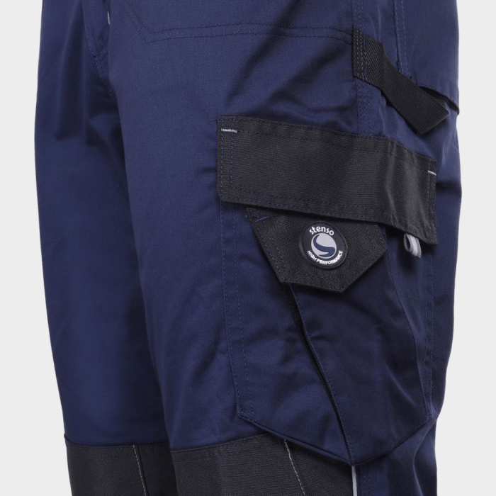 Pantaloni salopeta cu pieptar Stenso PRISMA SPANDEX, 62% bumbac, 35% poliester, 3% spandex, 270 gr/mp [3]