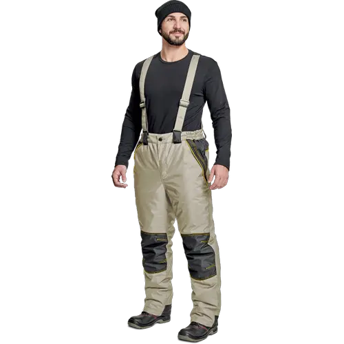 Pantaloni salopeta cu pieptar vatuiti Cerva CREMORNE WINTER, 100% poliester, 160 gr/mp [2]