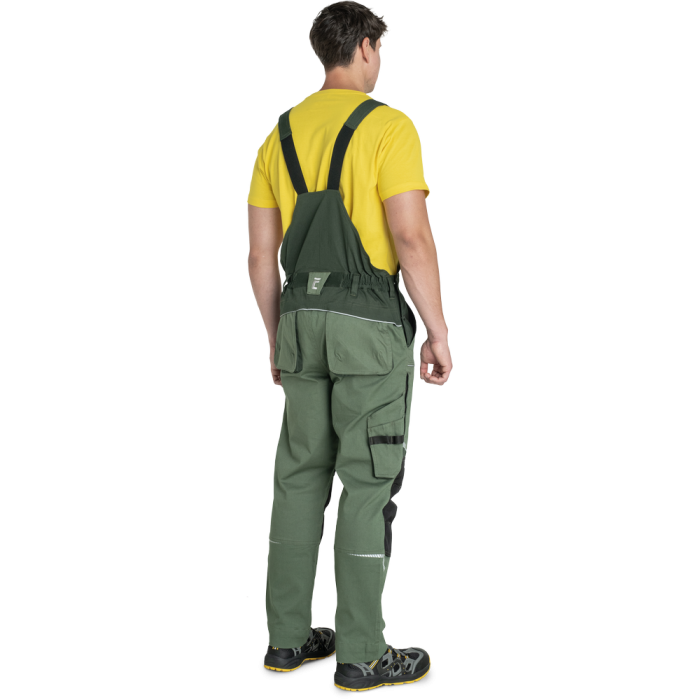 Pantaloni salopeta pieptar Cerva STIRLING STRETCH, 97% bumbac, 3% spandex, 260 g/mp [4]