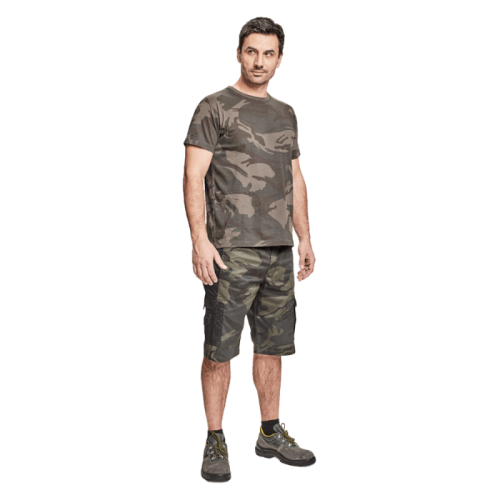Pantaloni scurti de lucru Stenso CRAMBE CAMOUFLAGE, 35% bumbac, 65% poliester, 190 gr/mp [2]