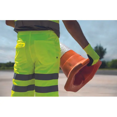 Pantaloni scurti reflectorizanti Cerva FERROL, 50% bumbac, 50% poliester, 200 gr/mp [4]