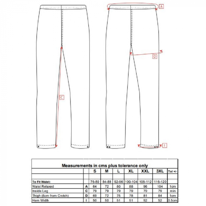 Pantaloni impermeabili Portwest SEALTEX AIR S351, 100% poliester, 180g [2]