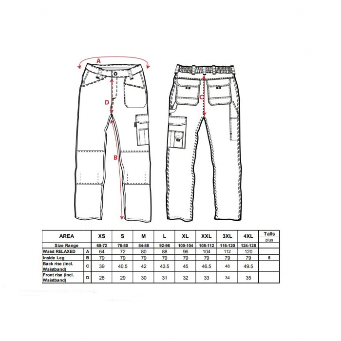 Pantaloni de lucru in talie Portwest SLATE HOLSTER KS15,  65% poliester, 35% bumbac, 300g [2]