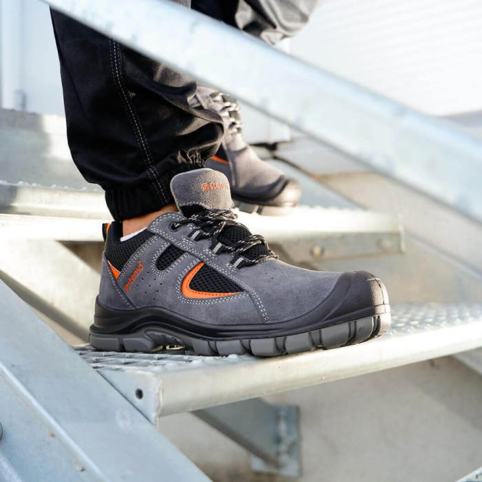 Pantofi de lucru Stenso KASTOR 2.0 GREY LOW O1, fara bombeu [2]