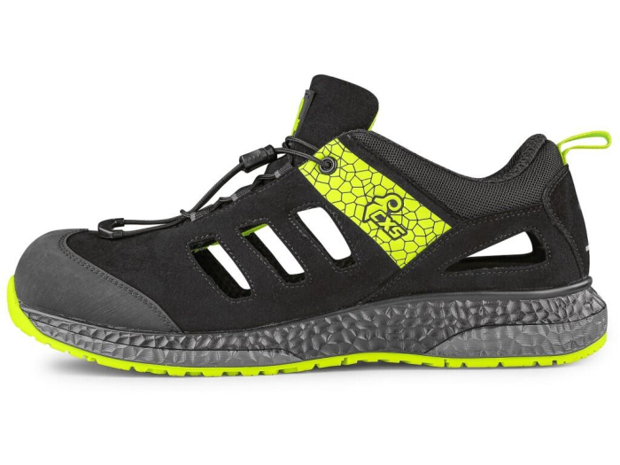 Pantofi de protectie Canis CXS 2136 FIBELINE FLOREA S1PS FO SR SC HRO, cu bombeu din compozit si lamela [2]