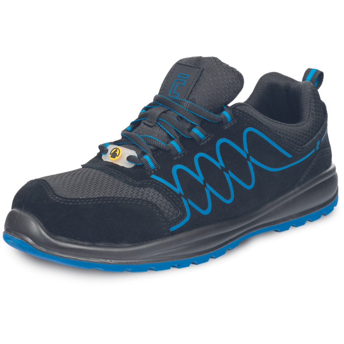 Pantofi de protectie Cerva RAVEN SPORTY S1P ESD SR, cu bombeu metalic si lamela [1]