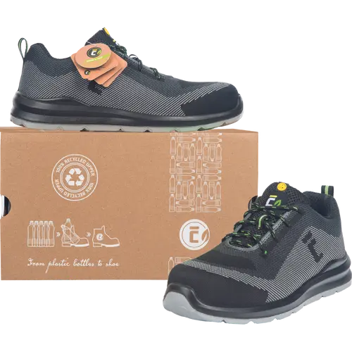 Pantofi de protectie Cerva ZURRUM ECO MF ESD S1PS SR, cu bombeu din compozit si lamela [4]
