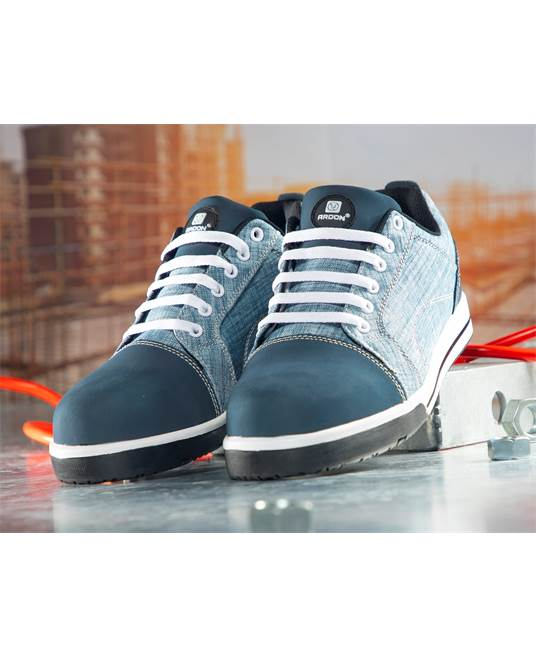 Pantofi de protectie metal free Ardon DERRIK DENIM S1P, cu bombeu compozit si lamela [2]