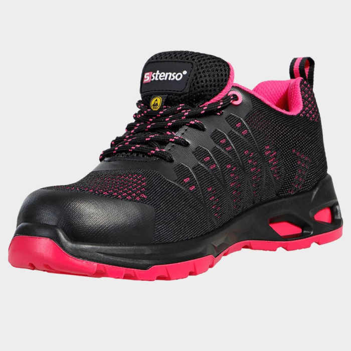 Pantofi de protectie Stenso RACE PRO LADY LOW S1PS ESD, cu bombeu fibra de sticla si lamela kevlar [1]