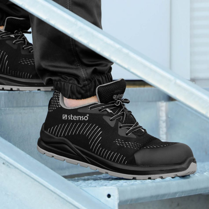Pantofi de protectie Stenso RACE PRO S1PS MF SR, cu bombeu fibra de sticla si lamela kevlar [2]