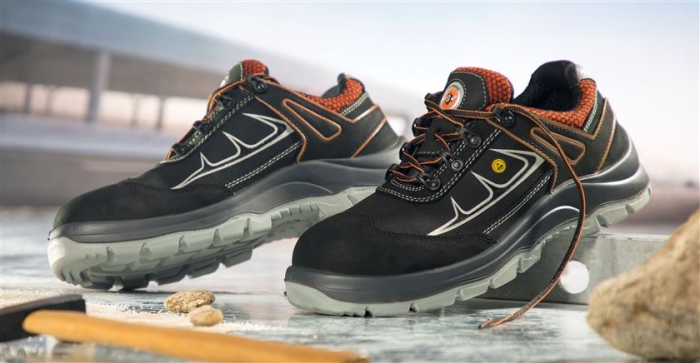 Pantofi de protectie Ardon DOZERLOW S3 ESD, cu bombeu din fibra de sticla si lamela kevlar [7]