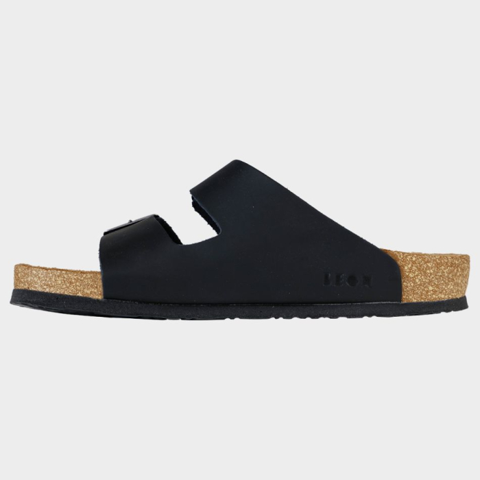 Papuci cu talpa din pluta Leon SUEDE [5]