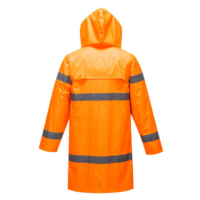 Pelerina de ploaie reflectorizanta Portwest H442, 100 cm, 100% poliester, 200 gr/mp [3]