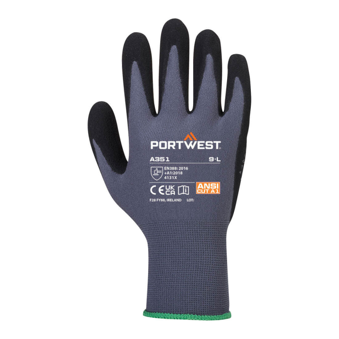 Manusi de protectie Portwest A351 DERMIFLEX ULTRA PLUS, impregnate in nitril [2]