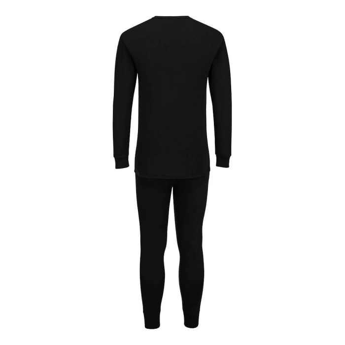 Costum termic bluza+pantaloni Portwest B127 THERMAL BASE, 50% poliester, 50% bumbac, 200g [2]