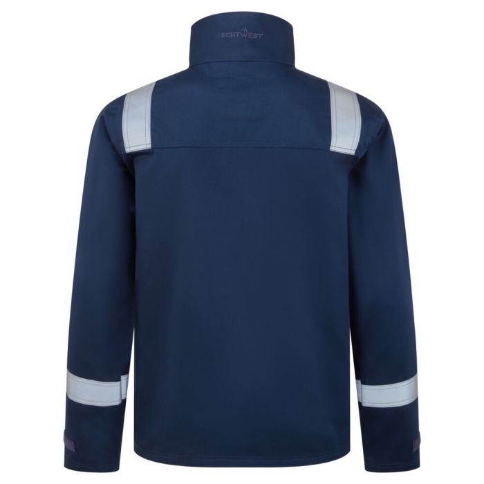 Jacheta ignifugata de protectie Portwest FR741 FR Bizflame WORK+,  99% bumbac, 1% fibra de carbon, 280 gr/mp [3]