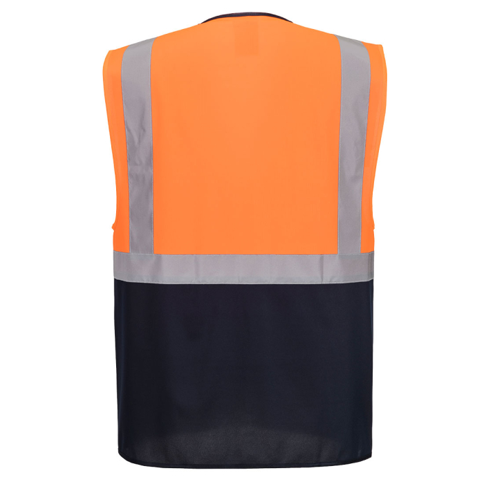 Vesta reflectorizanta cu fermoar Portwest ES076 ESSENTIAL Hi-Vis, 100% poliester, 125g [2]