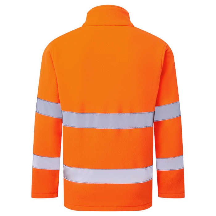 Jacheta fleece reflectorizanta Portwest ES250 ES1 ESSENTIAL Hi-Vis, 100% poliester, 250gr/mp [2]